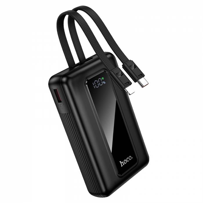 Powerbank Carga Rapida Hoco J162a 20000 Mah Negro