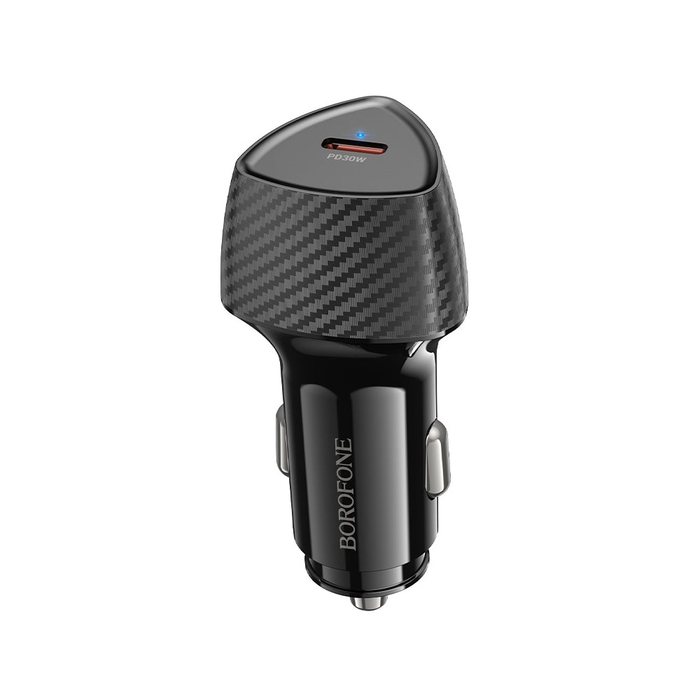Cargador de Auto Borofone Bz31b 30w Negro – imagen 2