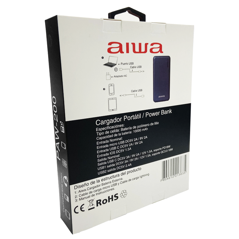 Powerbank Bateria Portatil 10000 Mah Qc 3.0 18W – imagen 2