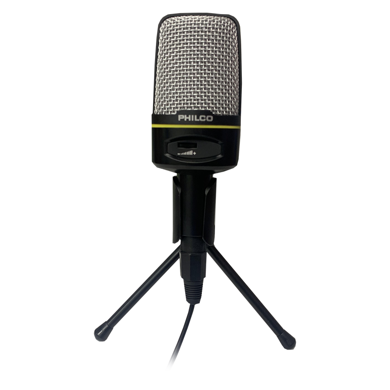 Micrófono Condensador Semi Profesional Philco Negro – imagen 4
