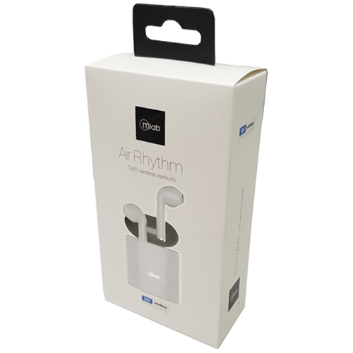 Audifonos Bluetooth Air Rhythm Microlab Tipo Airpods Blanco – imagen 5
