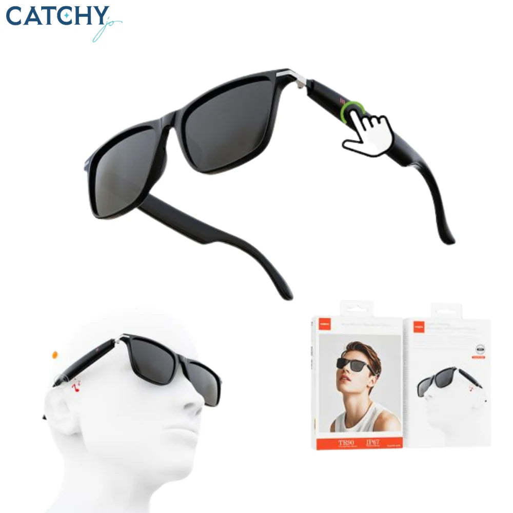 Lentes Audifonos Inteligentes Bluetooth Moxom MX-BG01 Negro – imagen 5