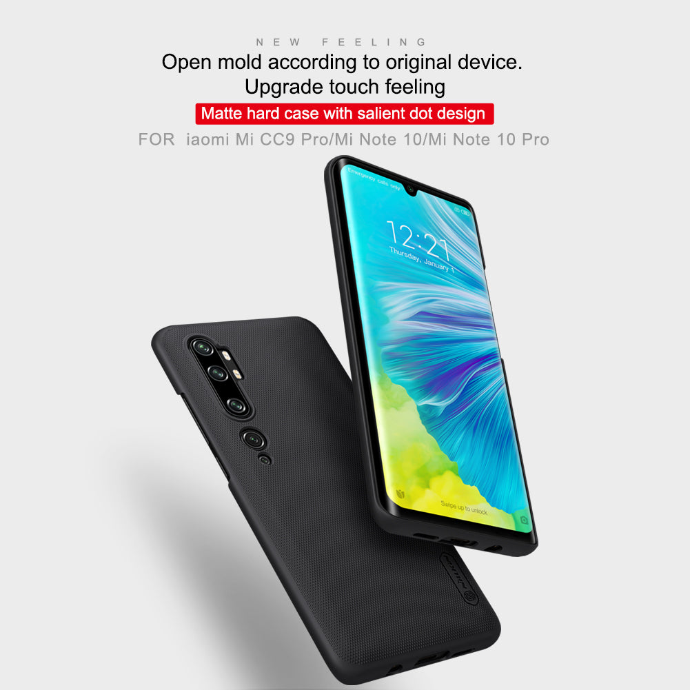 Xiaomi Mi Note 10 Carcasa Frosted Nillkin + Soporte – imagen 10