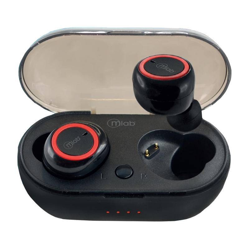 Audifonos Bluetooth Circle Twins Inalámbricos Microlab Negro – imagen 4
