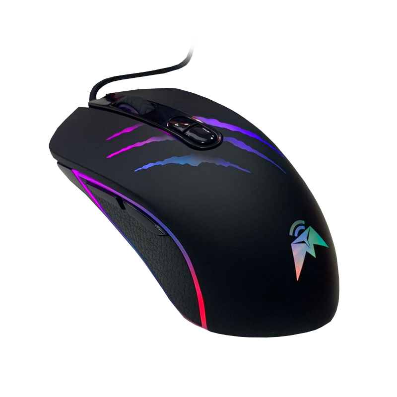 Mouse Gamer Tecmaster Predator 3200 Dpi Negro – imagen 2