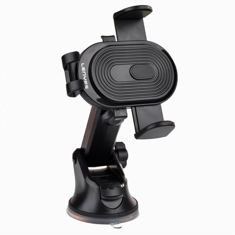 Soporte De Auto Parabrisas Tablero Lenyes Cr123 Negro – imagen 2