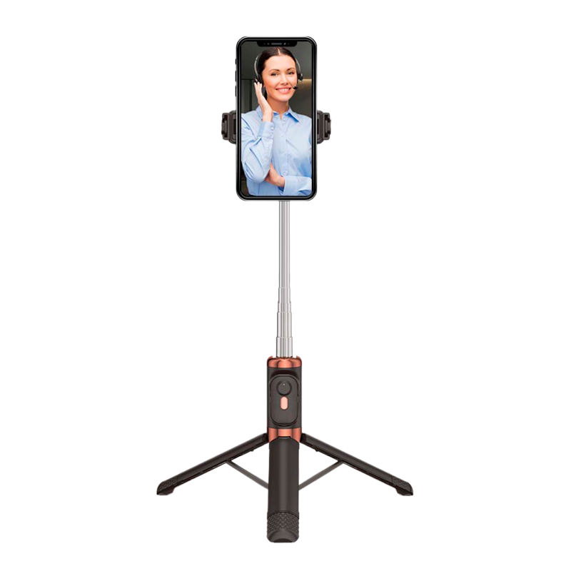 Baston Selfie Tripode Bluetooth Motomo Jc-16 Negro
