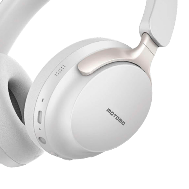 Audífonos Headset Bluetooth Motomo Mo-Lo55 Anc Cancelacion Blanco – imagen 2