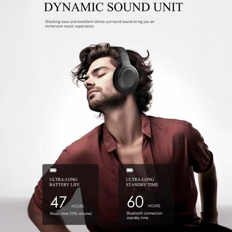 Audífonos Headset Bluetooth Lenyes Lh26 Anc Negro – imagen 2