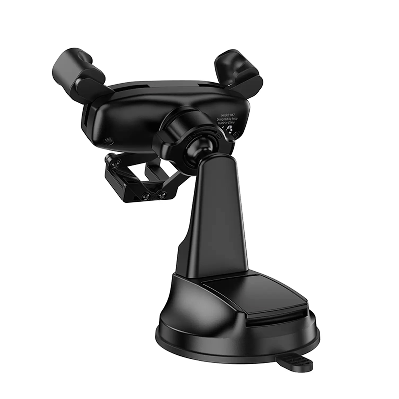 Soporte De Auto Parabrisas Tablero Hoco H67 Negro – imagen 2