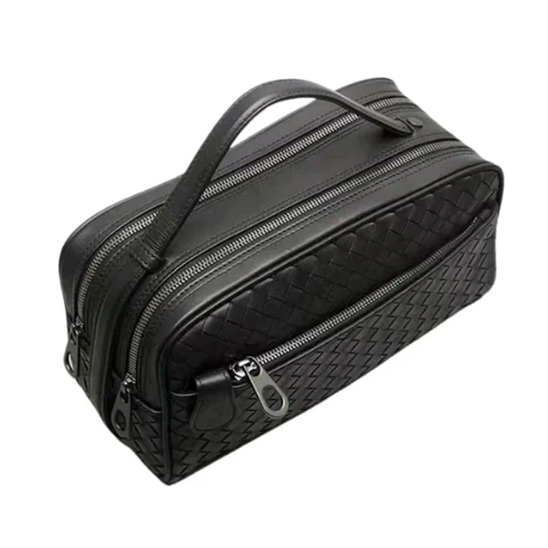 Bolso De Mano Cuerina Lenyes Lb527 Negro – imagen 2
