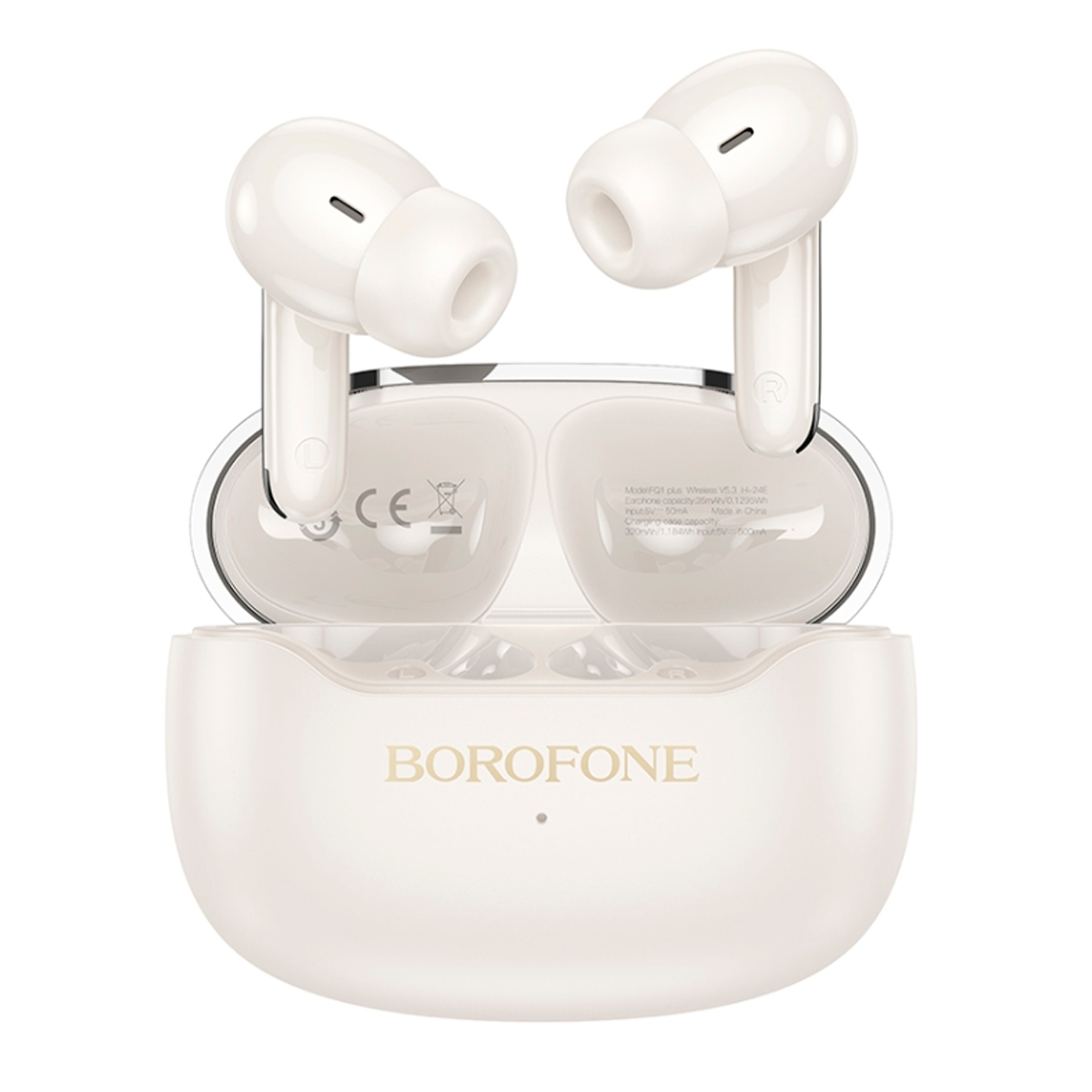 Audífonos Bluetooth Borofone Fq1 Plus In Ear Blanco