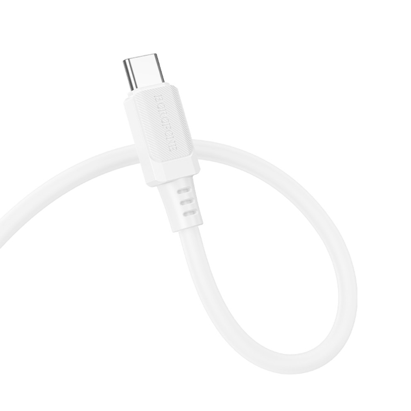 Cable Usb a Tipo C Borofone Bx115 3a 1 Metro Blanco – imagen 2