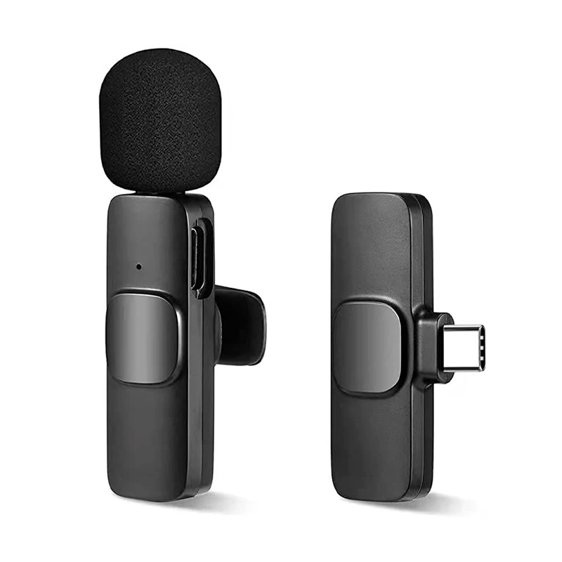 Microfono Externo Tipo C K11 Simple Negro – imagen 2