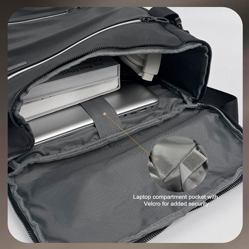 Mochila Notebook 15,6 Lenyes Lb533 Color Negro – imagen 3