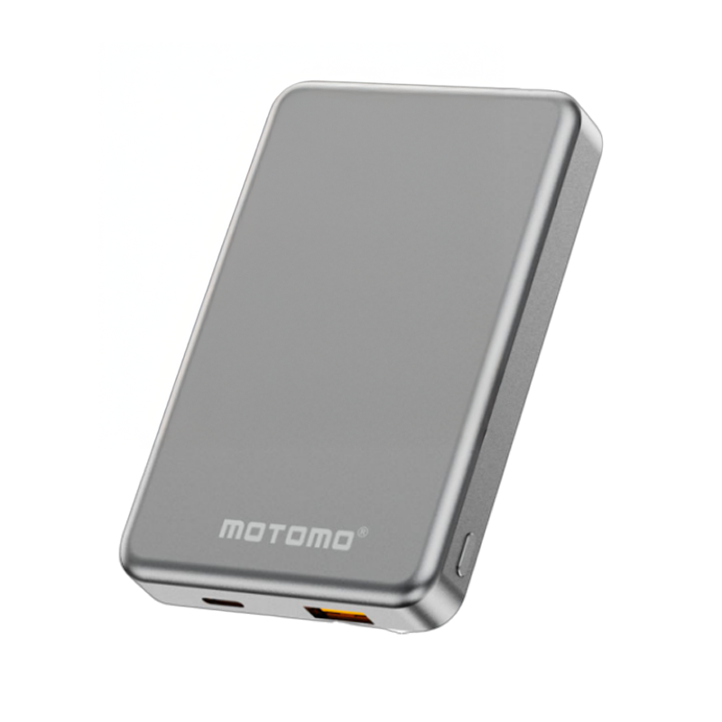 Powerbank Magsafe Motomo Pb49 10000 Mah Gris – imagen 2