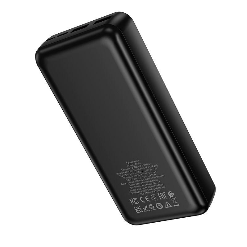 Powerbank Carga Rapida Borofone Bj78a Clever 20000 Mah Negro – imagen 2