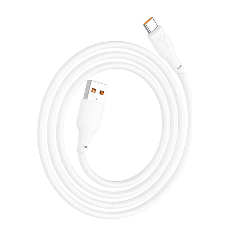 Cable Usb a Tipo C Hoco X93 Force 27w 1 Metro Blanco – imagen 2