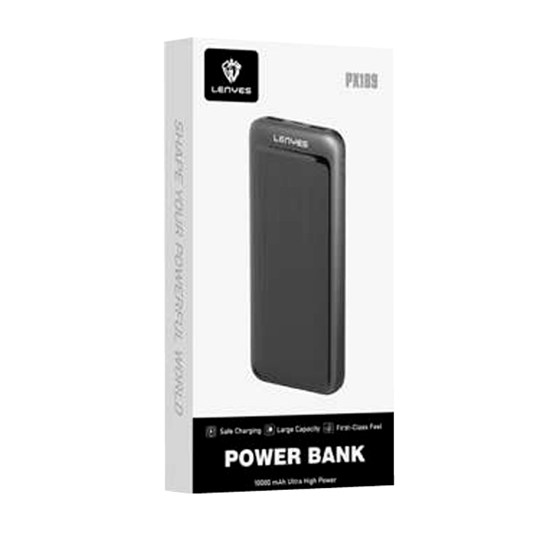 Powerbank Carga Rapida Lenyes Px189 10000 Mah Negro – imagen 2