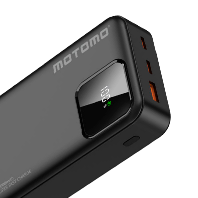 Bateria Portatil Powerbank Motomo Pb51 20.000 Mah Negro – imagen 2