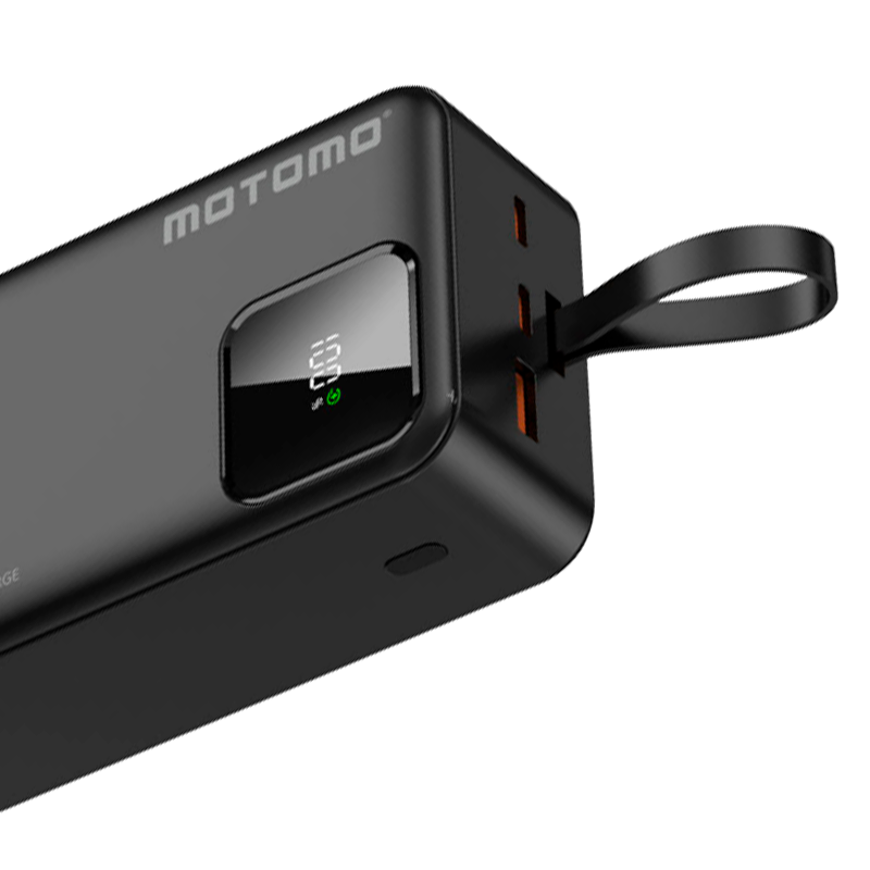 Bateria Portatil Powerbank Motomo Pb51 30.000 Mah Negro – imagen 2