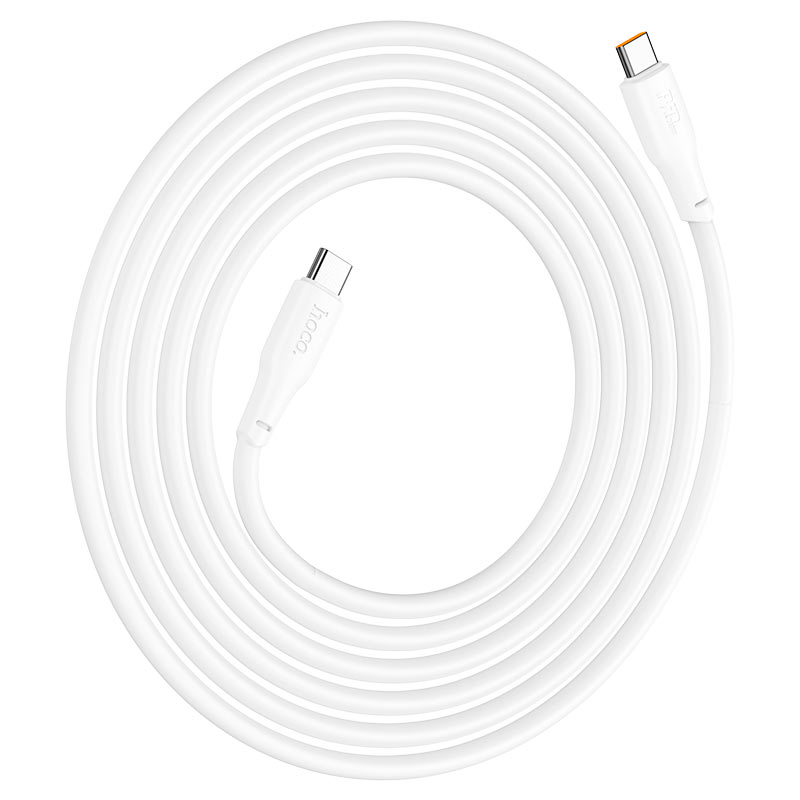Cable Tipo C a Tipo C BX93 Borofone 1 Metro 240w Blanco – imagen 2