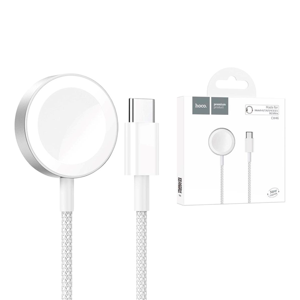 Cable Cargador Para Apple Watch Hoco Cw46 Blanco – imagen 2