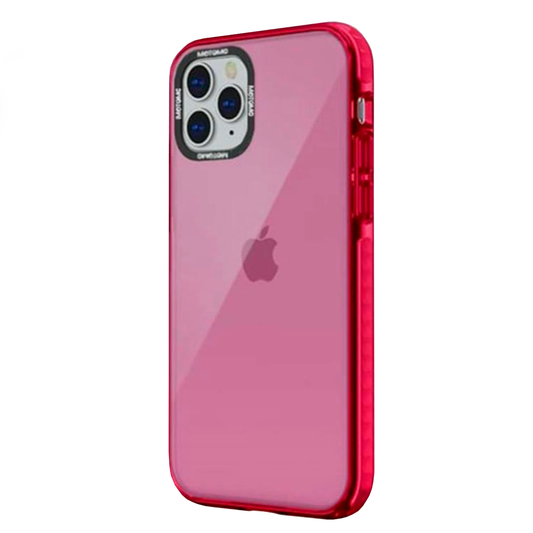 Apple Iphone 11 Pro Carcasa Clear Color Reforzada Colores