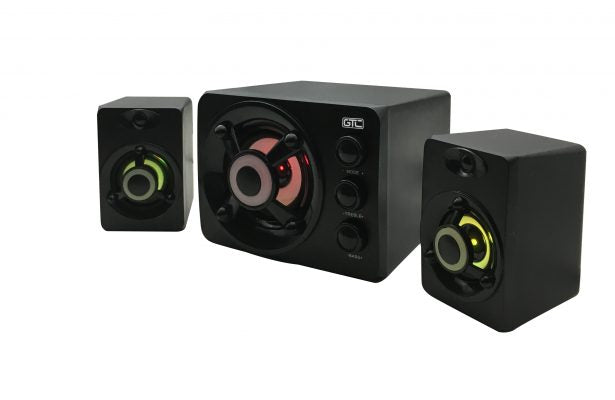 Parlante Bluetooth Subwoofer Gtc SPG-130 Led Negro – imagen 3