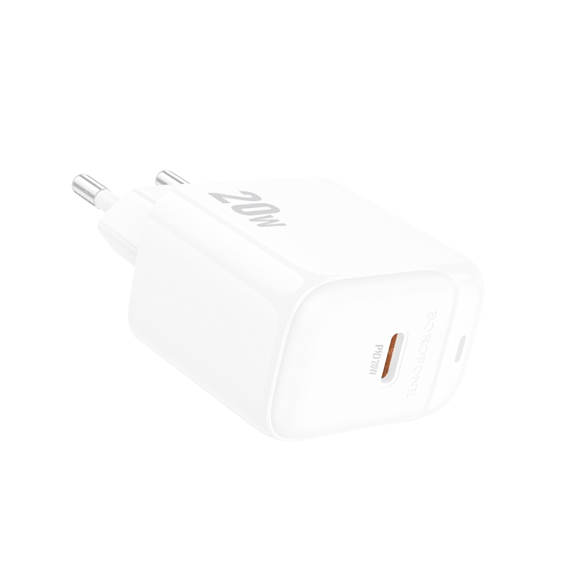 Cargador Borofone Bas43a 20w Tipo C Blanco – imagen 2