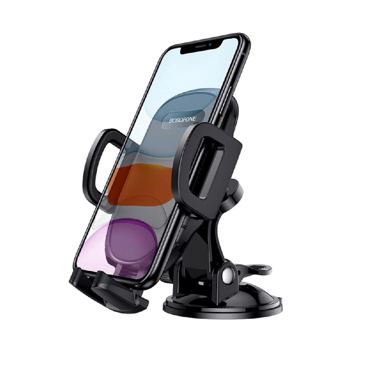 Soporte De Auto Tablero Parabrisas Borofone Bh37 Negro – imagen 2