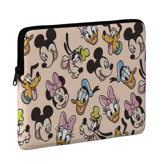 Funda Laptop Diseño Disney Hasta 15 Pulgadas Amigos