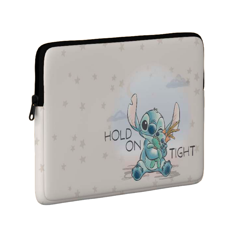 Funda Laptop Diseño Disney Hasta 15 Pulgadas Stitch Friends