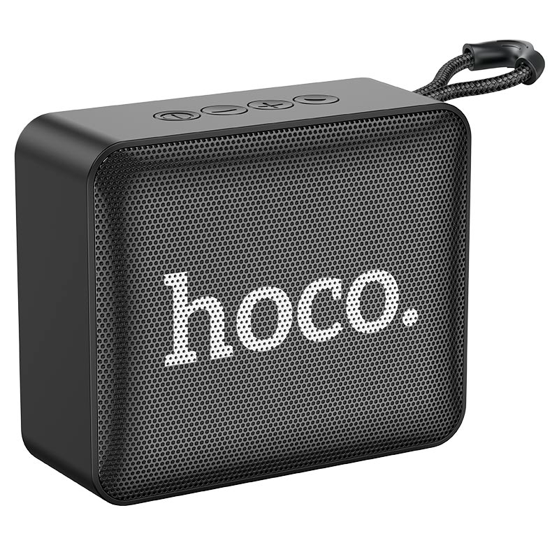 Parlante Bluetooth Hoco Bs51 Gold Brick Sport Fm Tf Tws Negro