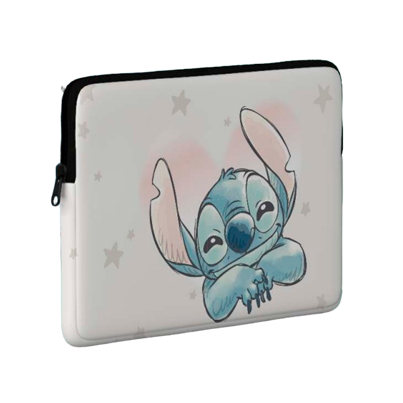 Funda Laptop Diseño Disney Hasta 15 Pulgadas Stitch Grande