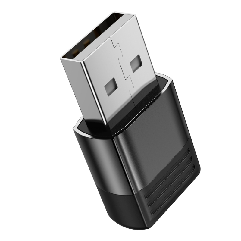 Adaptador Tipo C a Usb Borofone Bv18 Negro – imagen 2