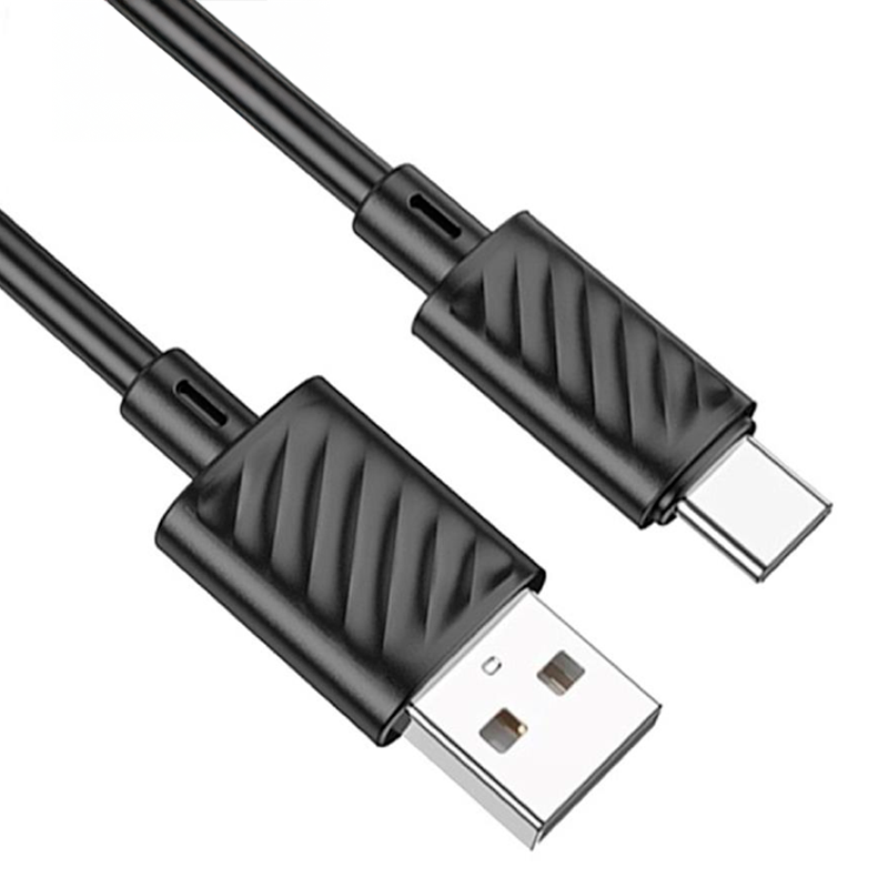 Cable Usb a Micro Usb Hoco X88 Gratified Negro – imagen 2