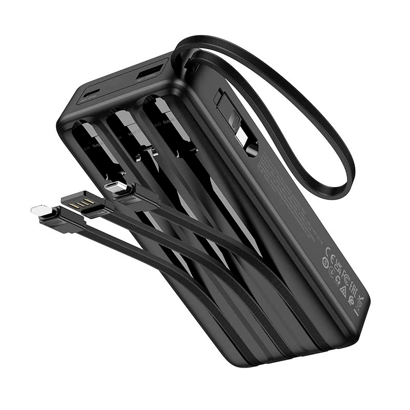 Bateria Portatil Powerbank Hoco J146a Night Tide 20000 Mah Negro – imagen 2