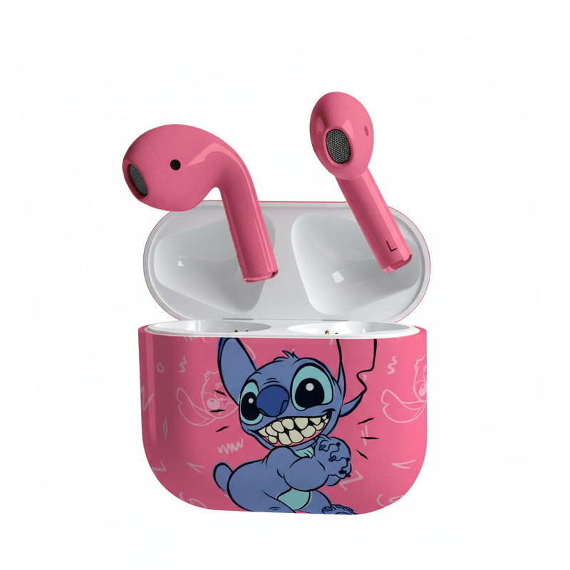 Audífonos In Ear Bluetooth Disney Stitch Rosado – imagen 2
