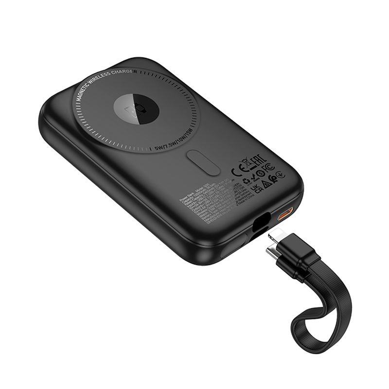 Bateria Portatil Powerbank Hoco Q35 Magsafe 10000 Mah Negro – imagen 2