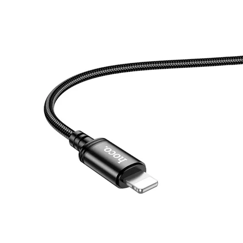 Cable Usb a Lightning Hoco X89 Wind Negro – imagen 2