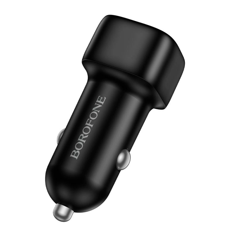Cargador de Auto Borofone Bz34b Dual 38w Negro – imagen 2