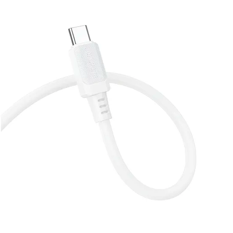 Cable Tipo C a Tipo C Borofone Bx115 60w 1 Metro Blanco – imagen 2