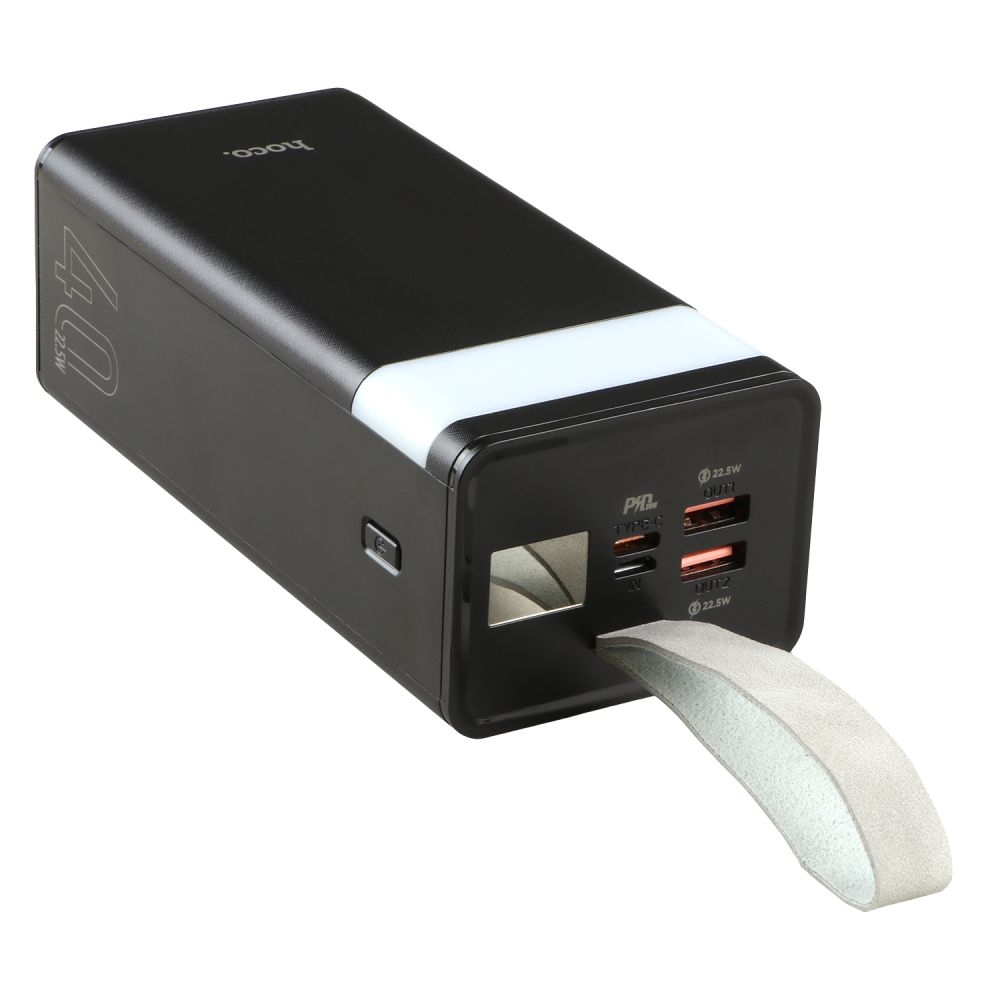 Powerbank Carga Rapida Hoco J86 40000 Mah 22.5w Negro – imagen 2