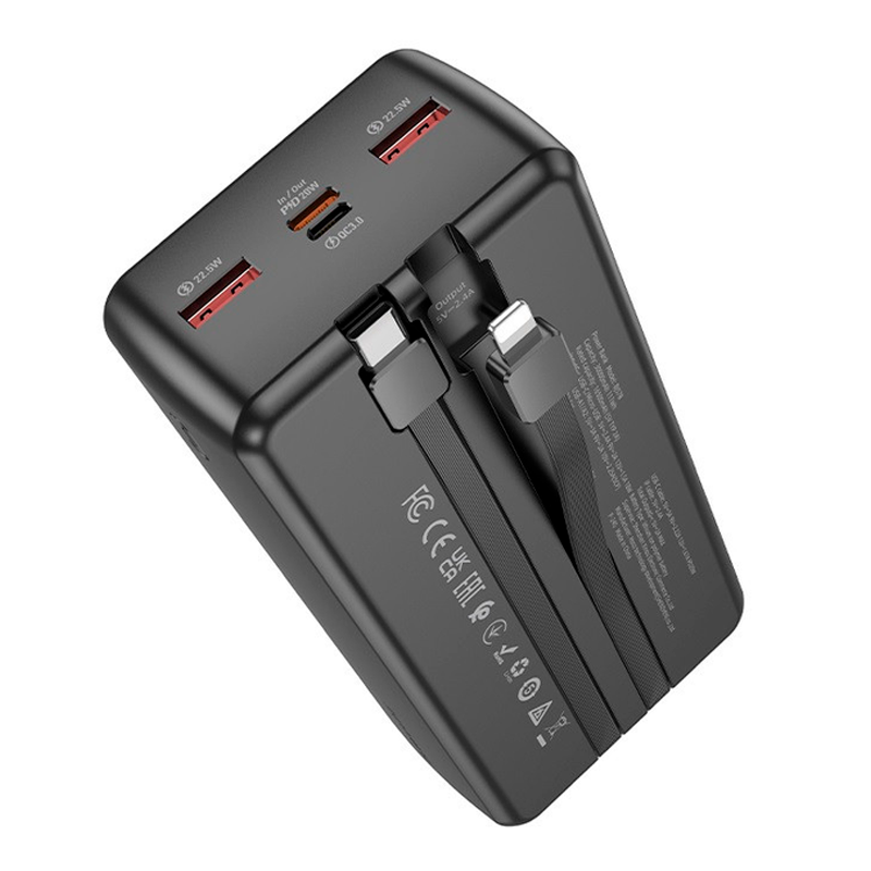Powerbank Carga Rapida Borofone Bj57b 30000 Mah 22.5w Negro – imagen 2