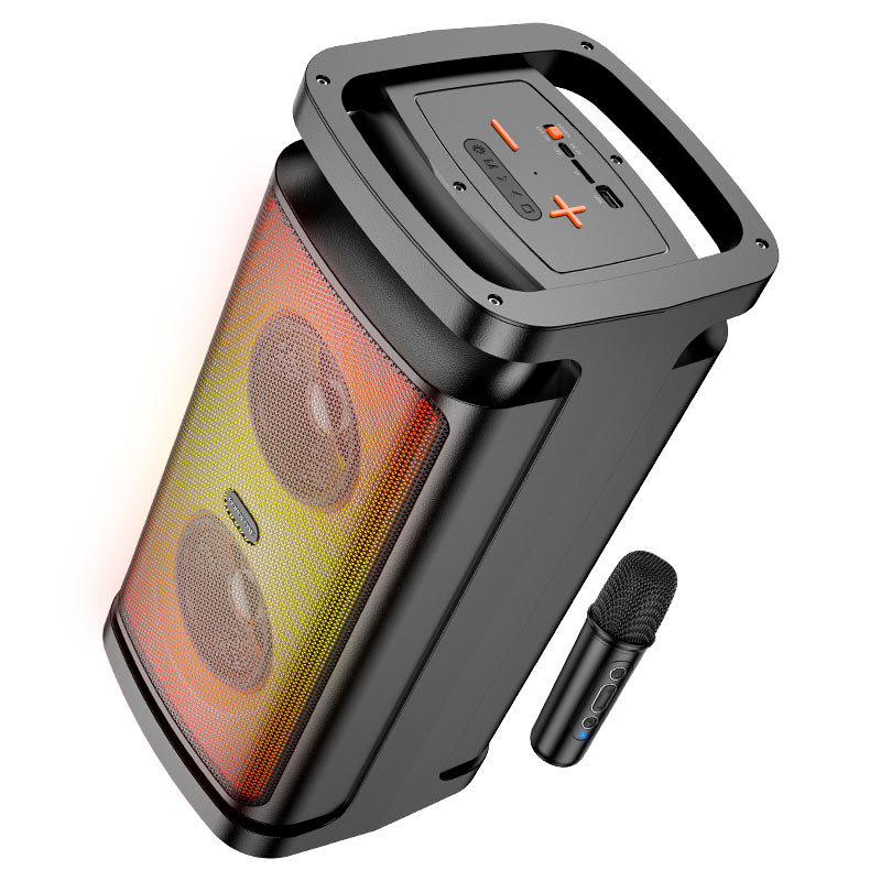 Parlante Inalambrico Bluetooth Borofone Bp25 Karaoke 10w Negro – imagen 2