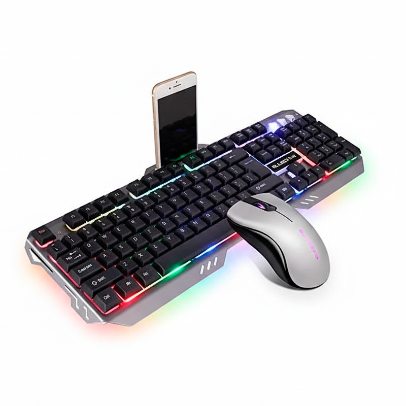 Kit Combo Teclado Mecanico + Mouse Sunsonny S-t70 Negro – imagen 2