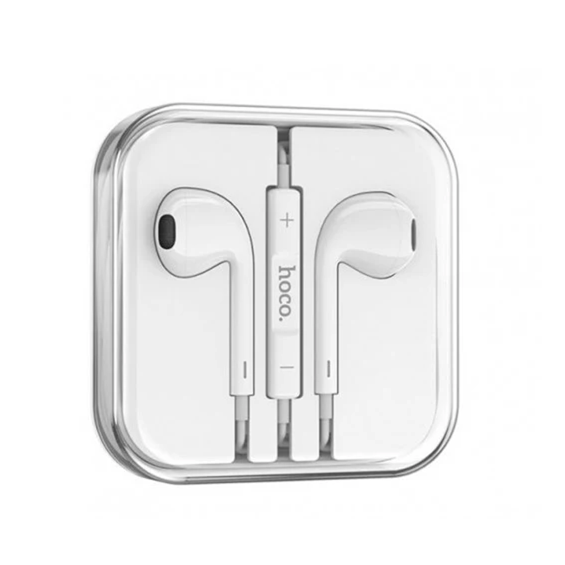 Audífonos In Ear Hoco M101 Crystal 3.5mm Blanco – imagen 2
