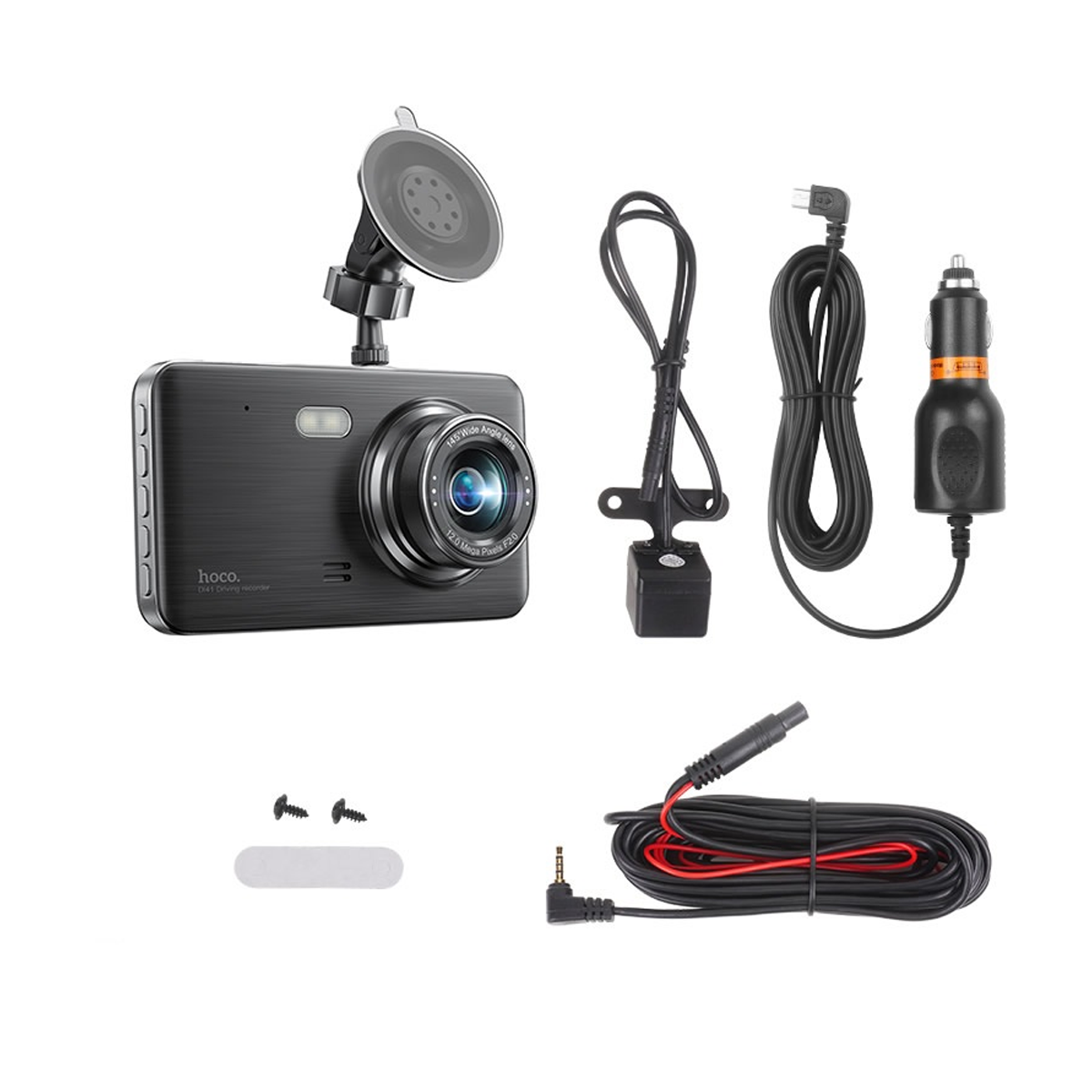Camara De Auto Hoco D141 Wifi Dash Cam Full Hd 1080p Negro – imagen 2