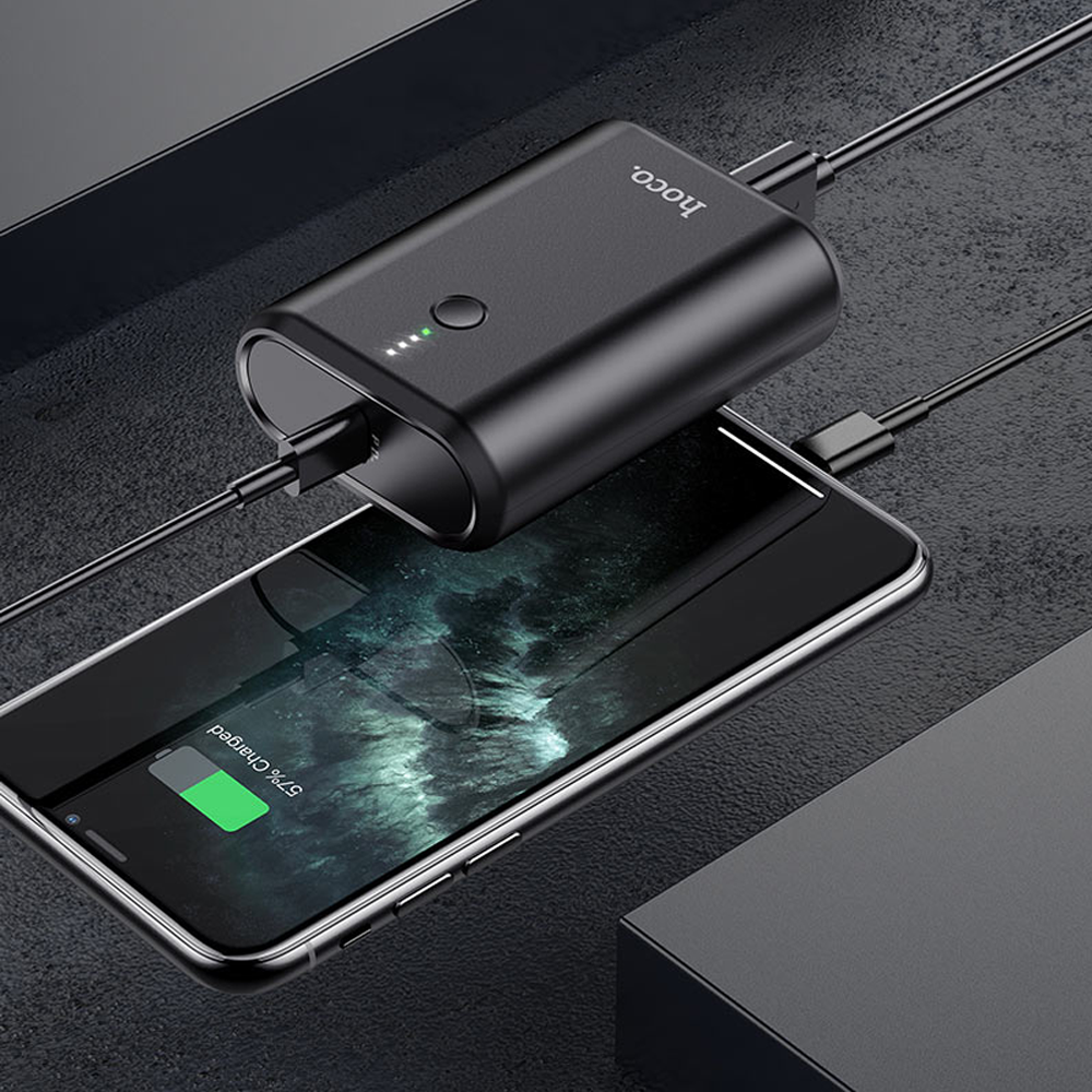 Bateria Portatil Powerbank Hoco Q3 Qc3.0 10.000mAh Negro – imagen 2